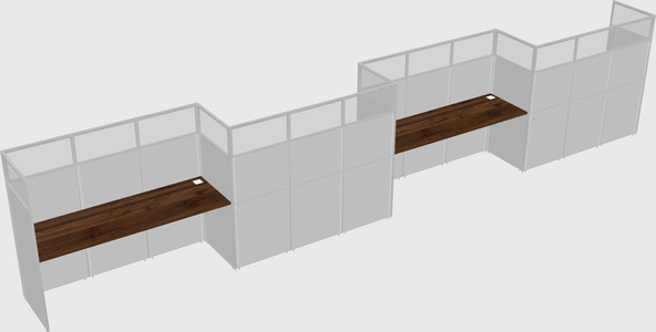Rectangular cubicles
