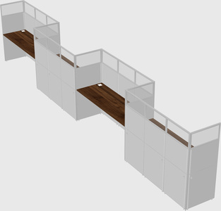 Rectangular cubicles