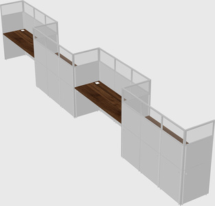 Rectangular cubicles