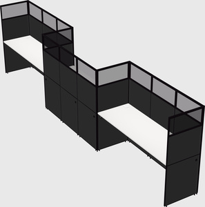 Rectangular cubicles