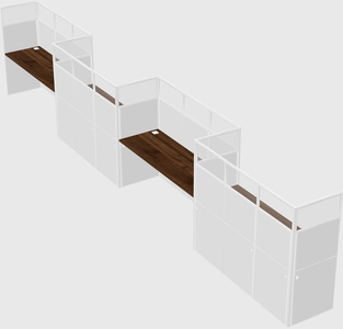 Rectangular cubicles