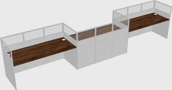 Rectangular cubicles