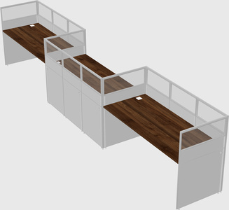 Rectangular cubicles