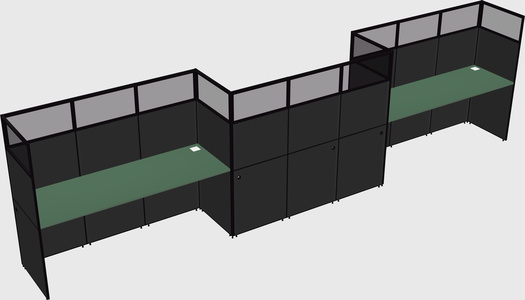Rectangular cubicles