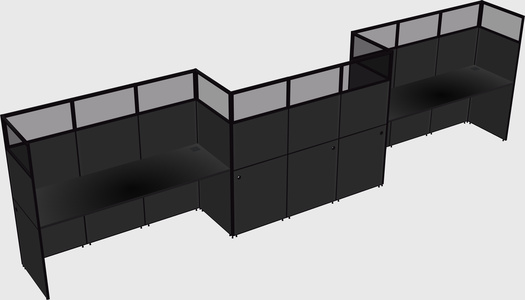 Rectangular cubicles