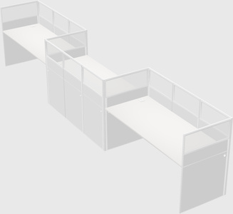 Rectangular cubicles