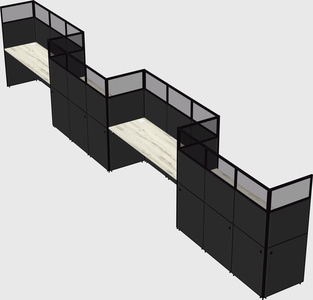 Cabines rectangulaires