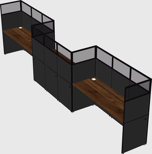 Rectangular cubicles