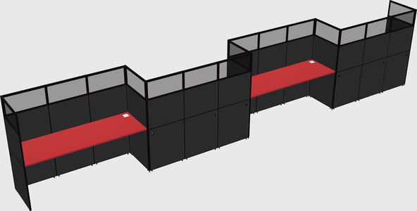 Cabines rectangulaires