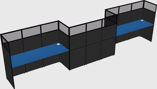 Rectangular cubicles