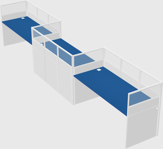 Rectangular cubicles