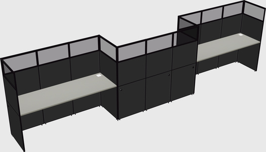 Rectangular cubicles