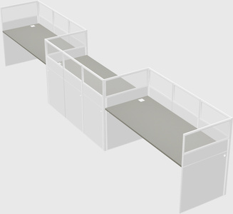 Rectangular cubicles