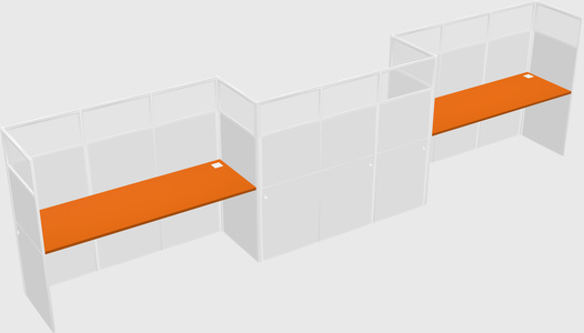 Rectangular cubicles