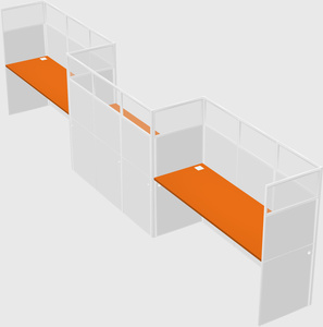 Rectangular cubicles