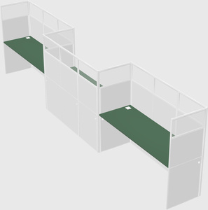 Cabines rectangulaires