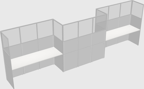 Rectangular cubicles