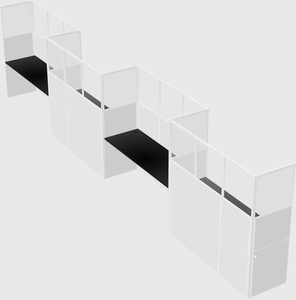 Cabines rectangulaires