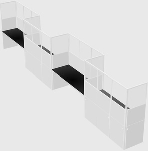 Cabines rectangulaires