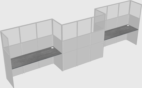 Cabines rectangulaires