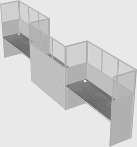 Cabines rectangulaires