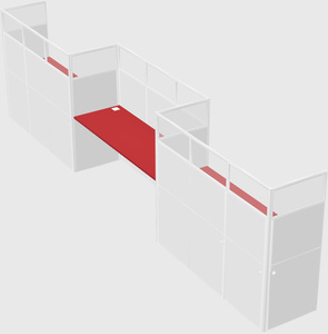 Rectangular cubicles