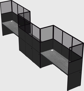 Rectangular cubicles