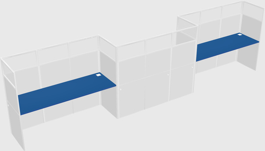 Rectangular cubicles