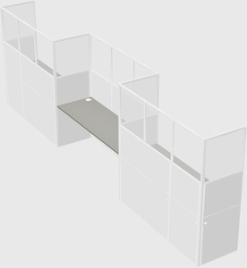 Rectangular cubicles