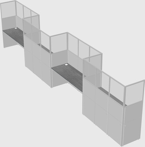 Rectangular cubicles