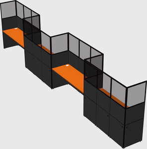 Cabines rectangulaires