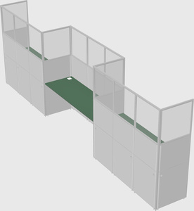 Cabines rectangulaires
