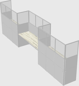 Rectangular cubicles