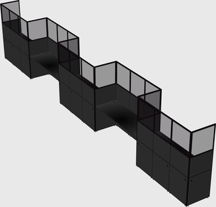 Rectangular cubicles