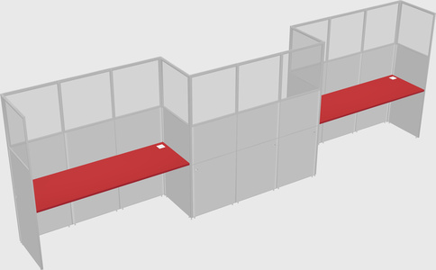 Rectangular cubicles