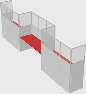 Rectangular cubicles