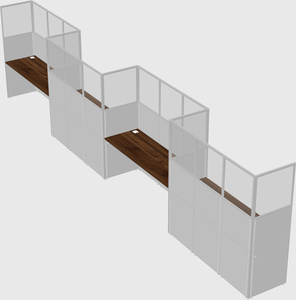 Cabines rectangulaires