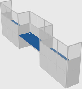 Rectangular cubicles