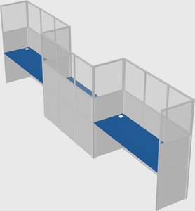 Rectangular cubicles