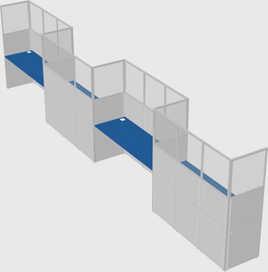 Cabines rectangulaires