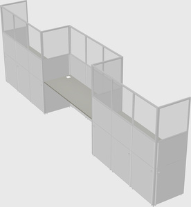 Rectangular cubicles