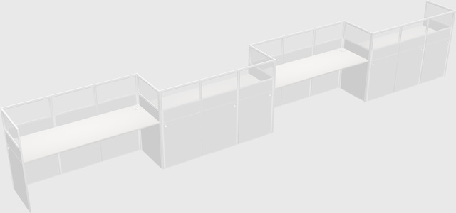 Cabines rectangulaires