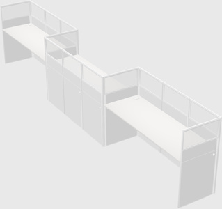 Rectangular cubicles