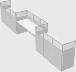 Rectangular cubicles