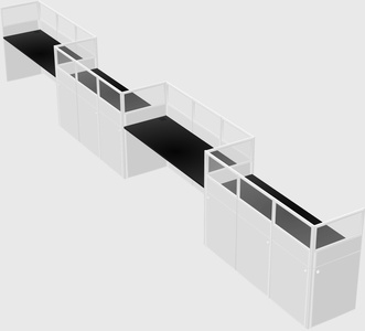 Cabines rectangulaires