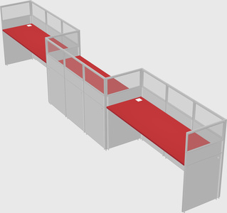 Rectangular cubicles