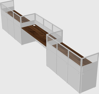 Rectangular cubicles