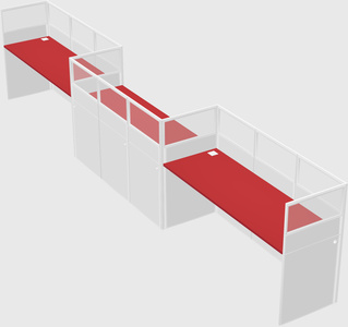 Rectangular cubicles