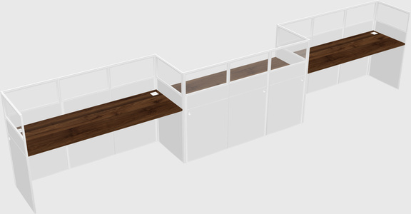 Rectangular cubicles