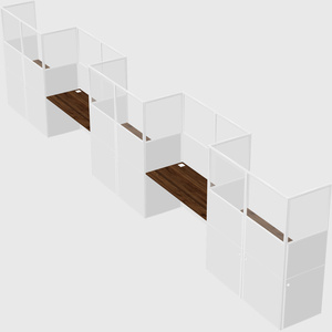 Rectangular cubicles